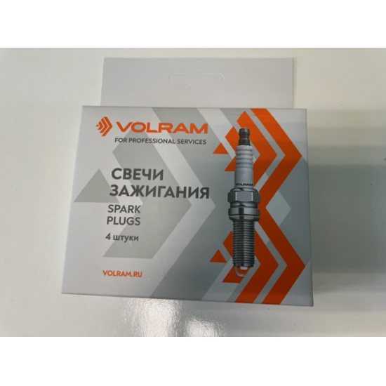 Большое фото товара - свеча зажигания дв.ЗМЗ-402 А14В (к-т.4 шт.) (VOLRAM), 00000004494. Вариант №1